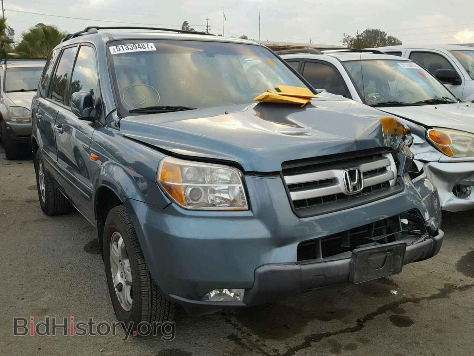 Photo 5FNYF286X8B017567 - HONDA PILOT 2008