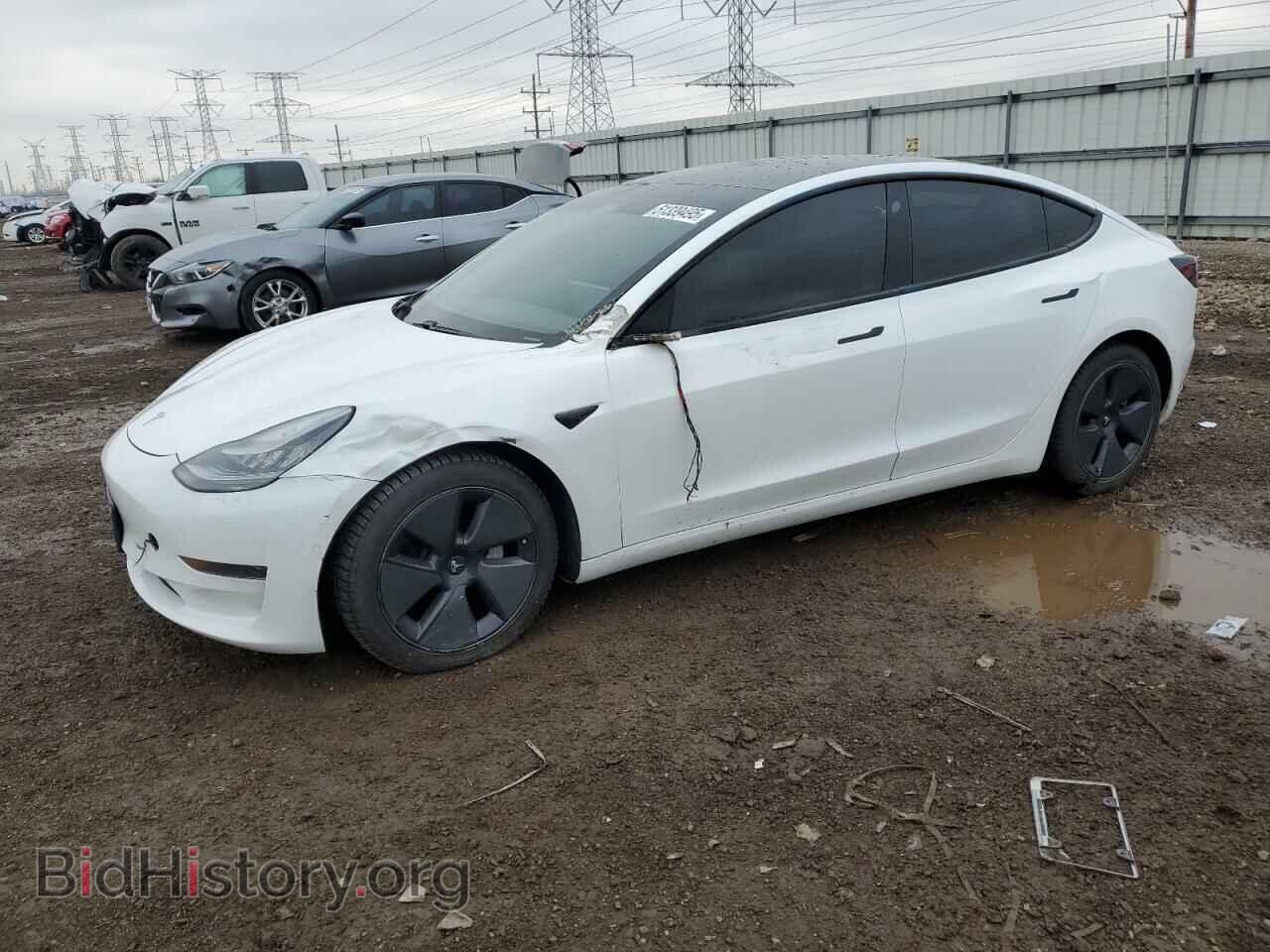 Photo 5YJ3E1EAXMF853650 - TESLA MODEL 3 2021