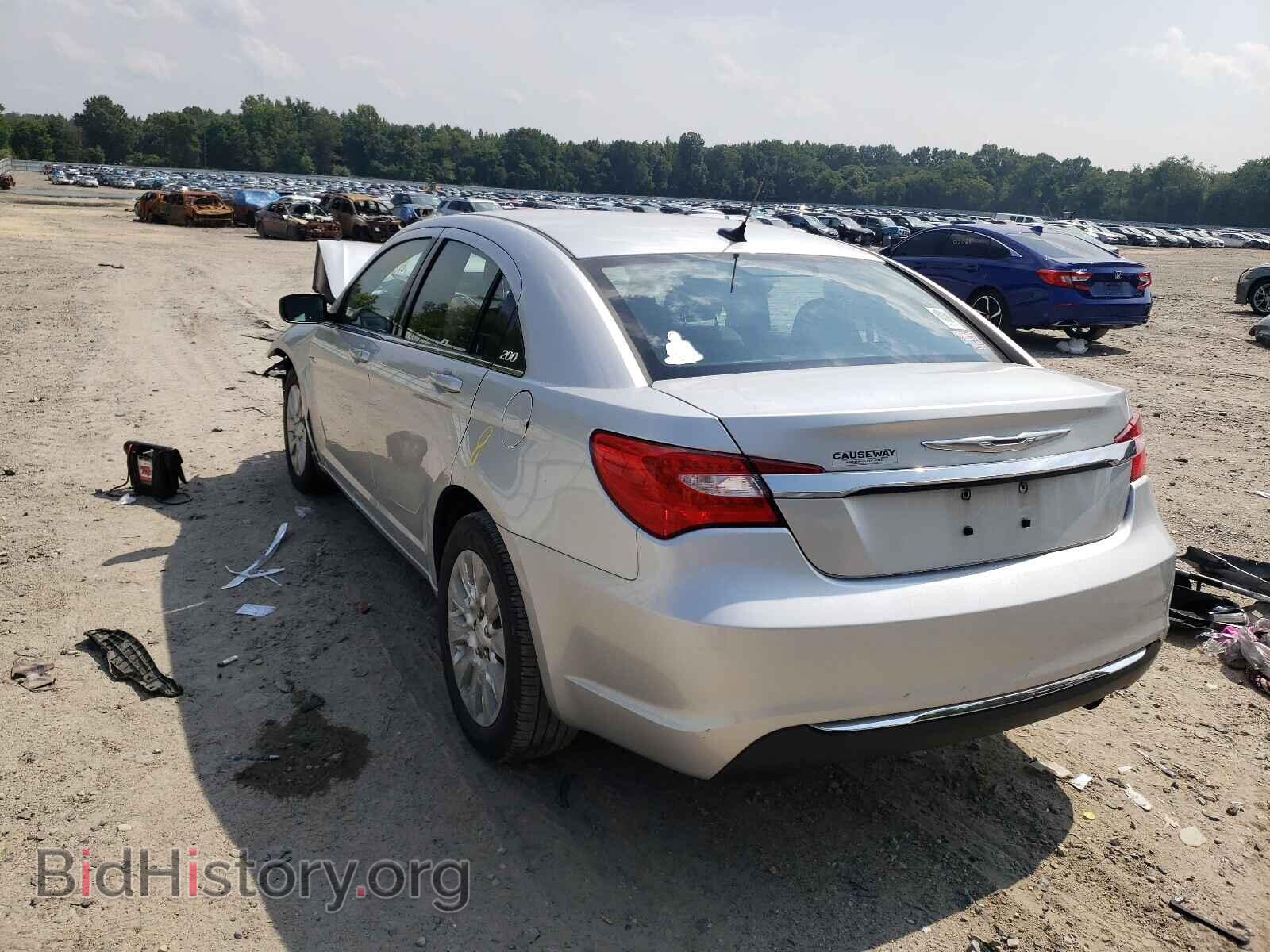 2012 CHRYSLER 200 - VIN: 1C3CCBAB2CN170761 - Фото 3