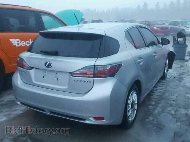 2012 LEXUS CT 200 - VIN: JTHKD5BH3C2054767 - Фото 4