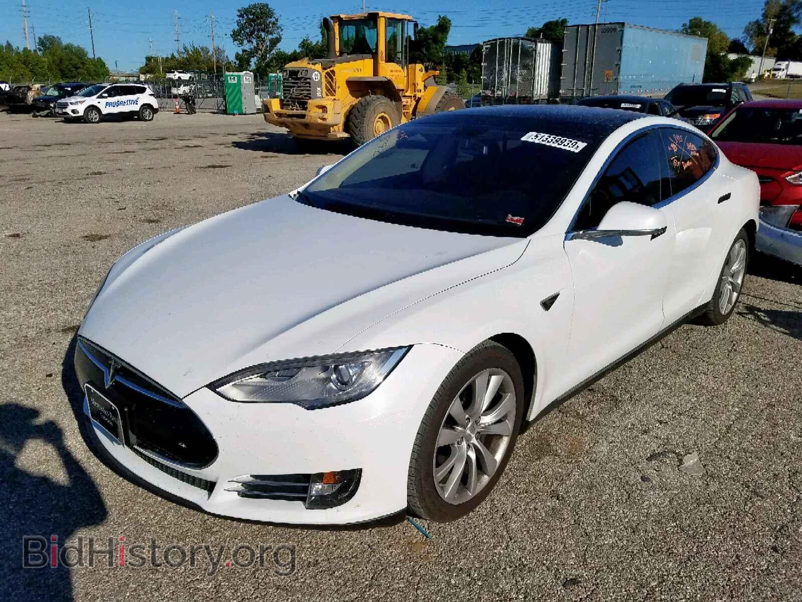 2014 TESLA MODEL S - VIN: 5YJSA1S16EFP33096 - Photo 2