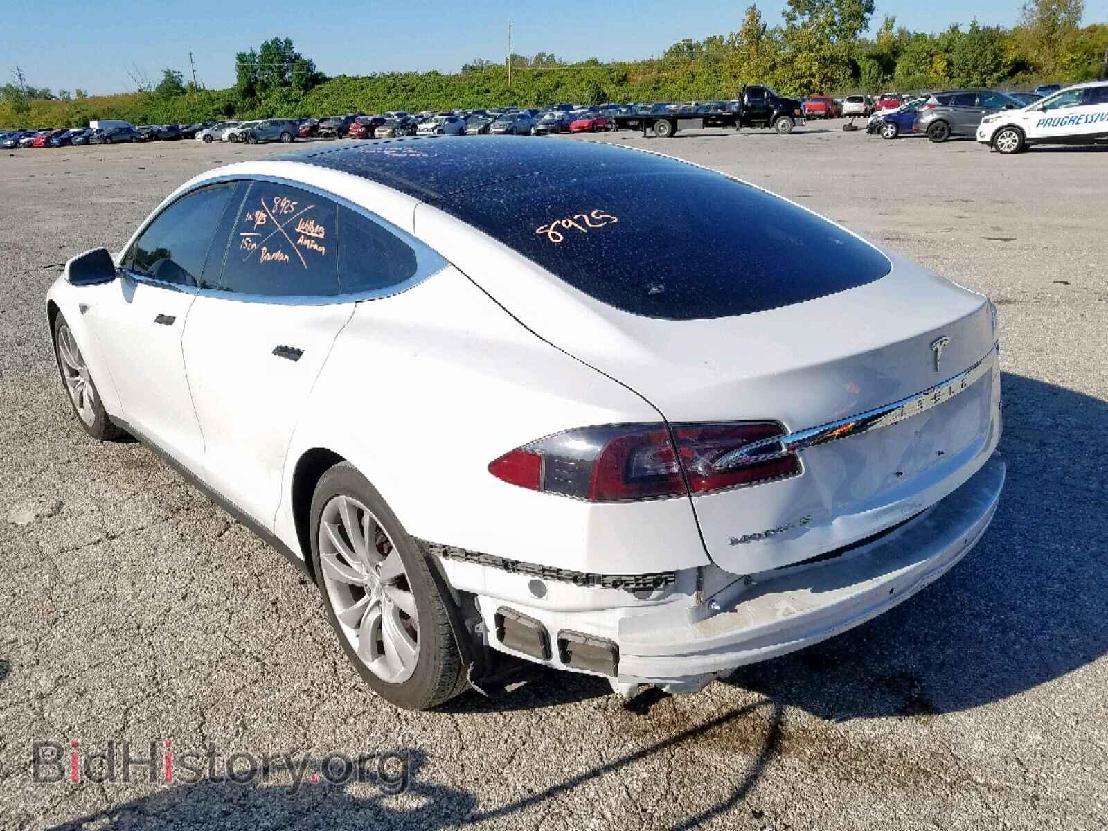 2014 TESLA MODEL S - VIN: 5YJSA1S16EFP33096 - Photo 3