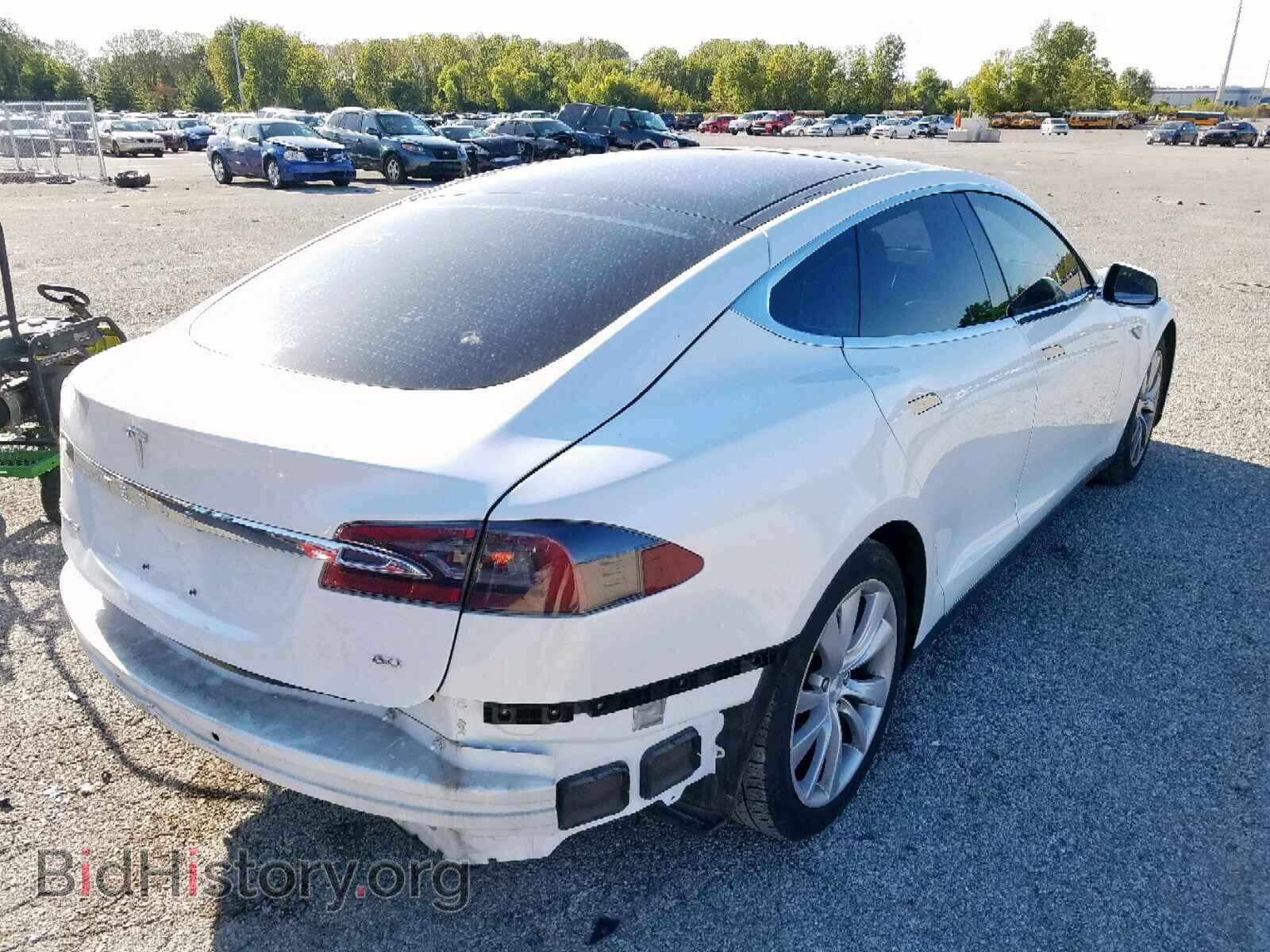 2014 TESLA MODEL S - VIN: 5YJSA1S16EFP33096 - Photo 4