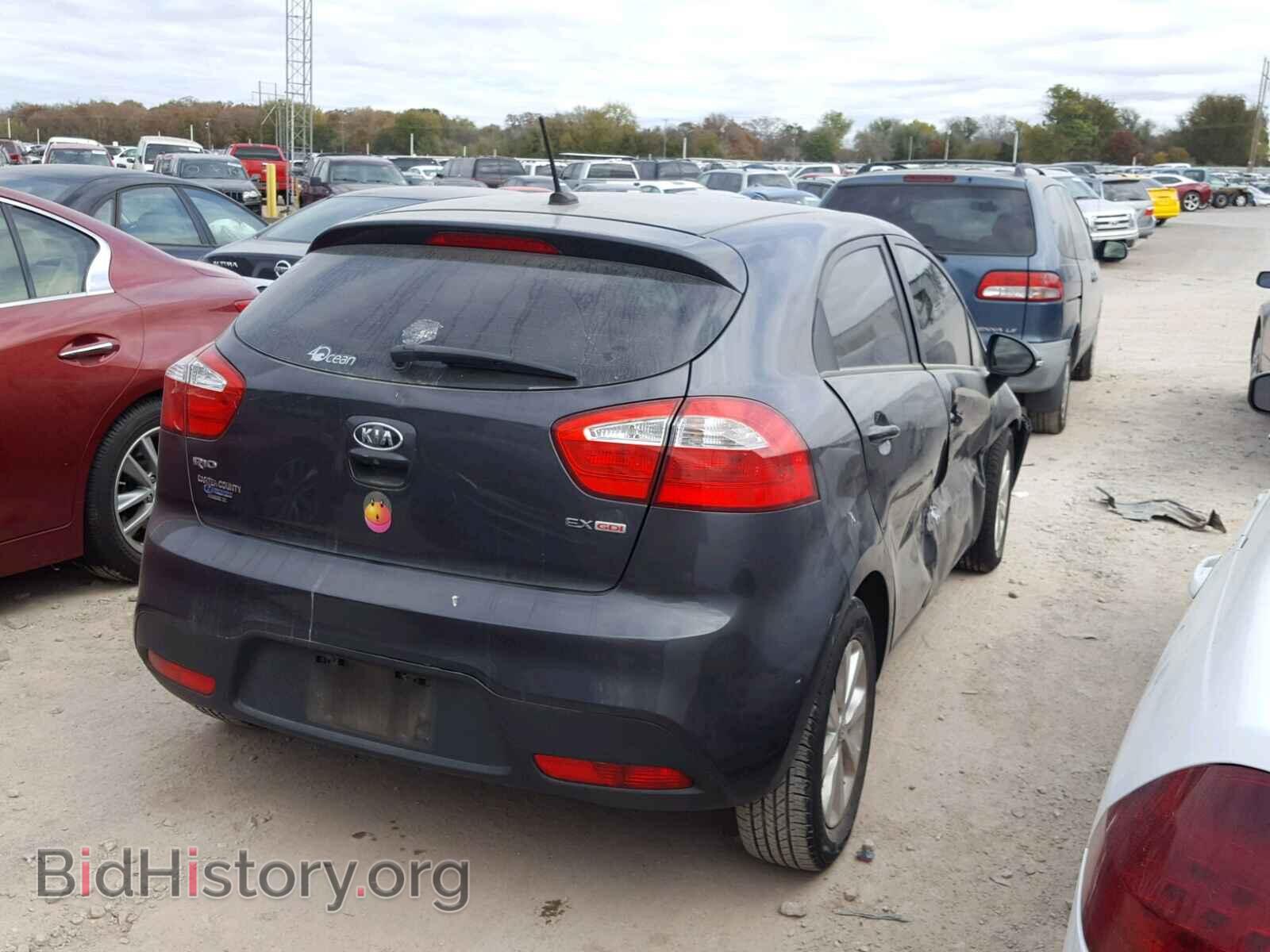 2012 KIA RIO - VIN: KNADN5A38C6035909 - Photo 4