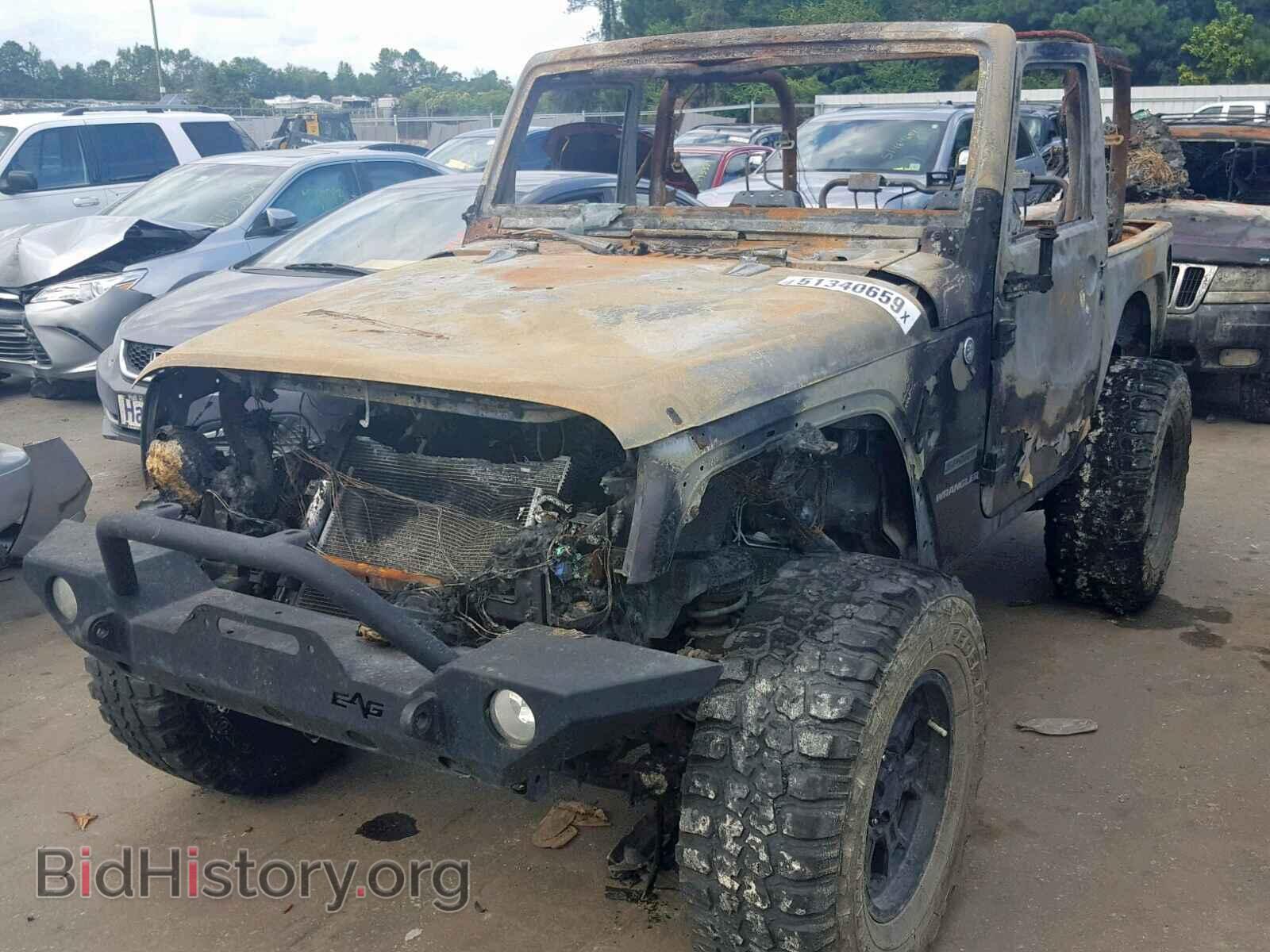 2011 JEEP WRANGLER - VIN: 1J4AA2D14BL506331 - Фото 2