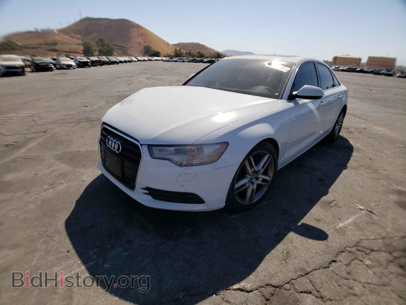 2014 AUDI A6 - VIN: WAUDFAFCXEN135601 - Фото 2