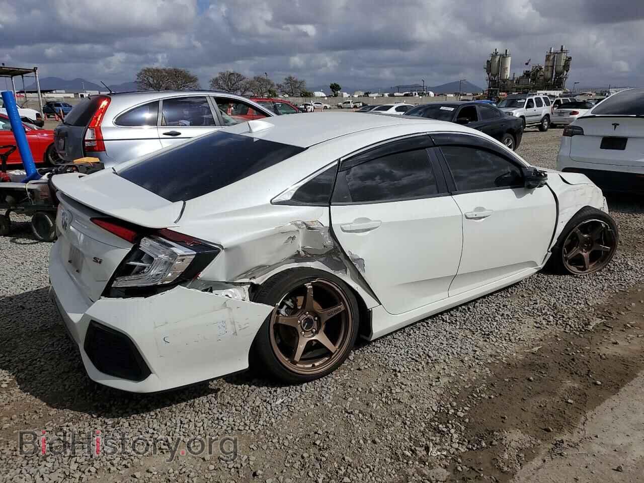 2019 HONDA CIVIC - VIN: 2HGFC1E52KH707855 - Фото 3
