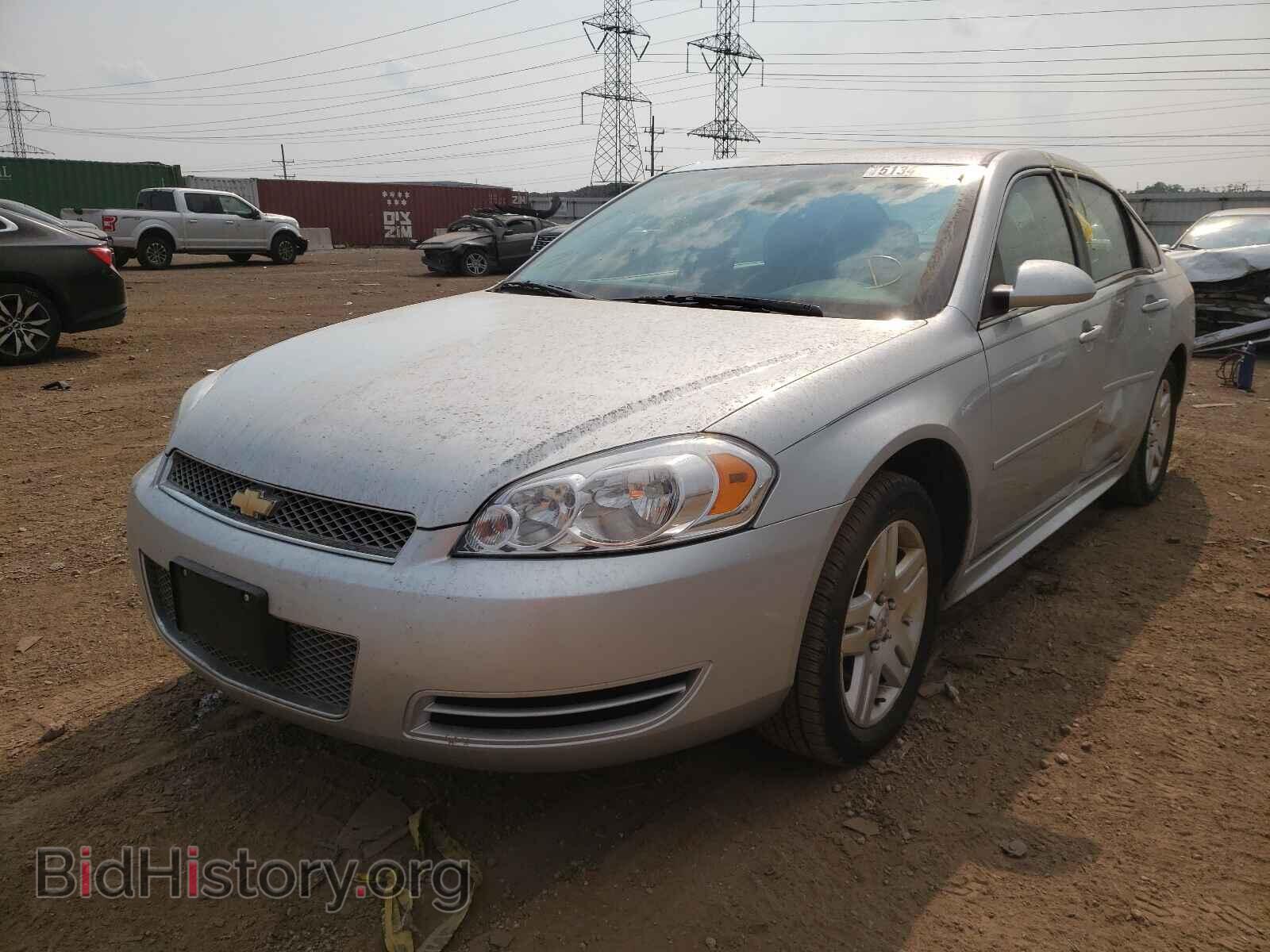 2013 CHEVROLET IMPALA - VIN: 2G1WB5E34D1163791 - Фото 2