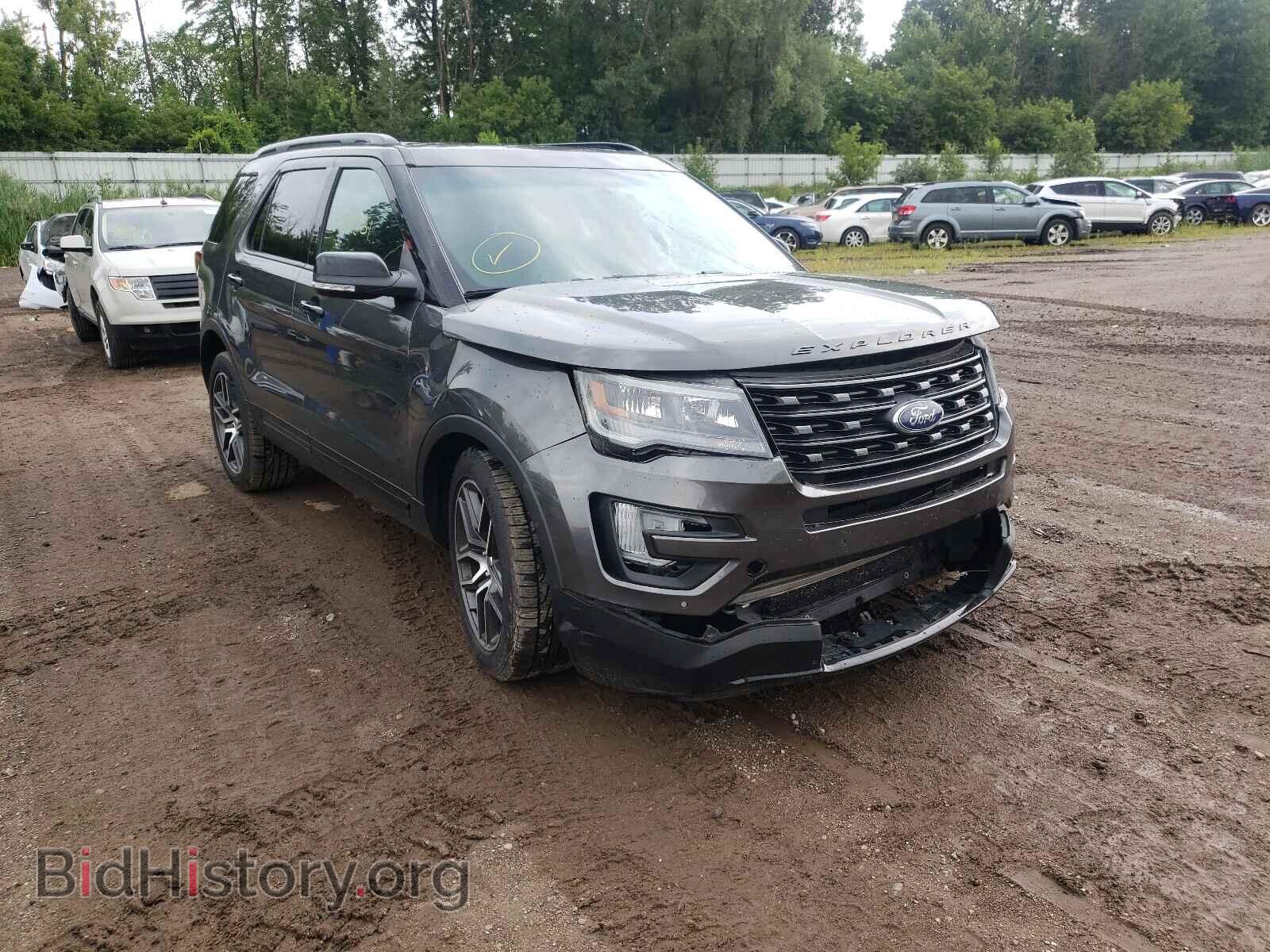 Фотография 1FM5K8GT2GGC21580 - FORD EXPLORER 2016