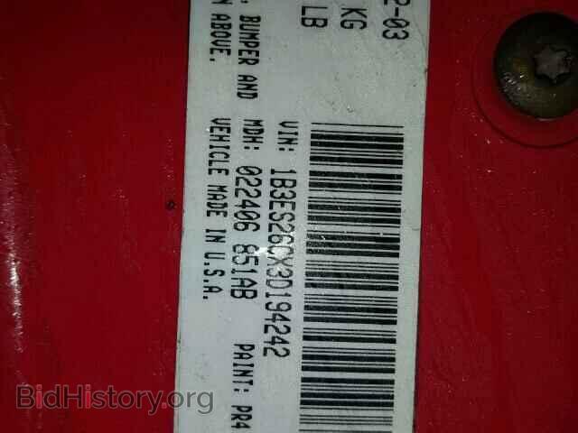 2003 DODGE NEON - VIN: 1B3ES26CX3D194242 - Фото 10