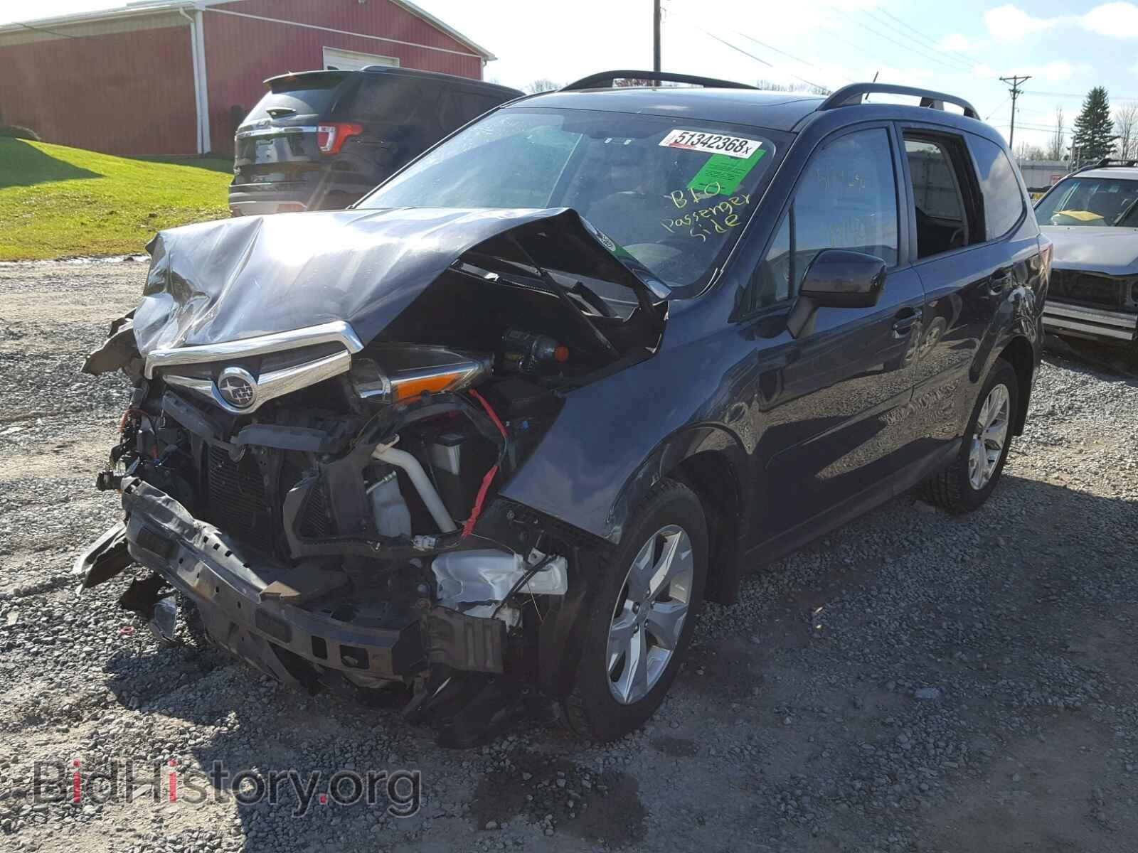 2014 SUBARU FORESTER - VIN: JF2SJAEC0EH458193 - Фото 2