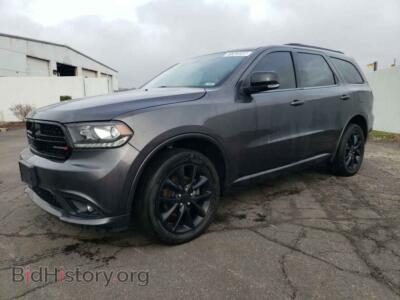 2017 Dodge DURANGO GT, charcoal — VIN 1C4RDJDG1HC657277, Copart