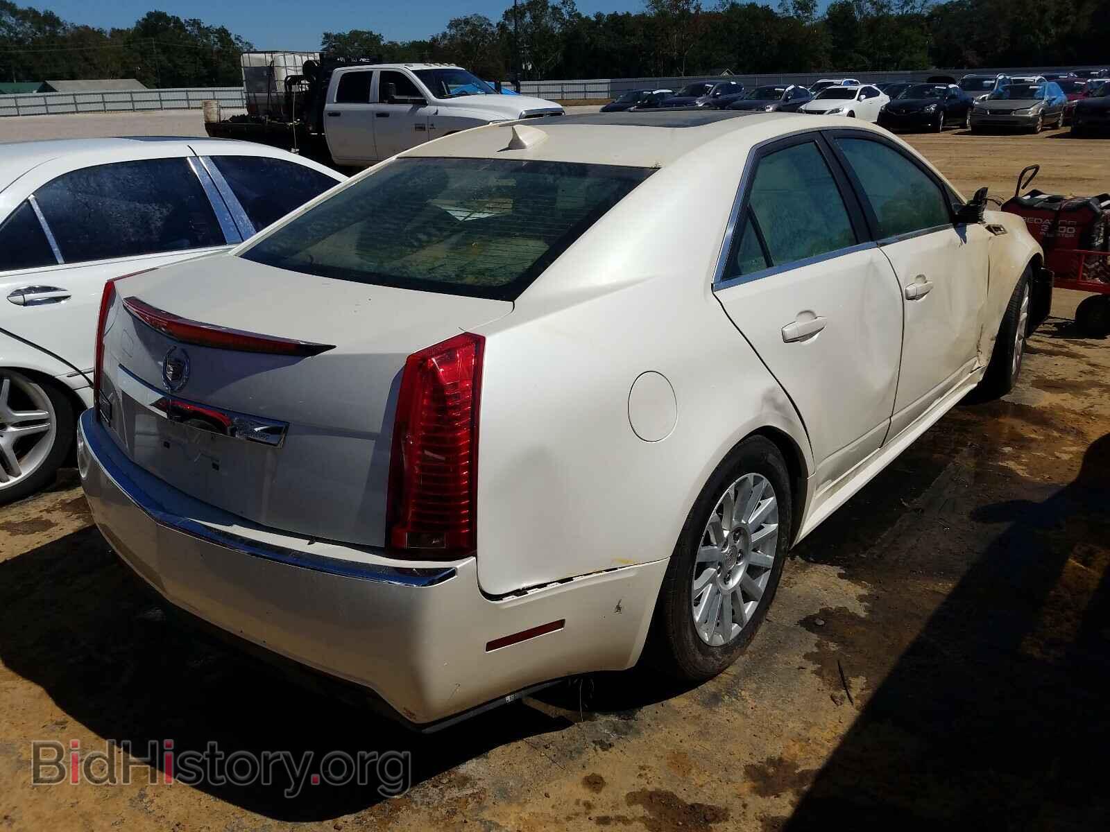 2013 CADILLAC CTS - VIN: 1G6DE5E57D0164309 - Фото 4