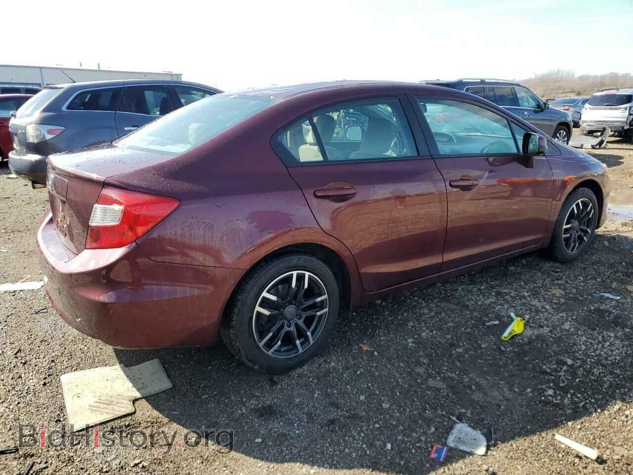 2012 HONDA CIVIC - VIN: 19XFB2F92CE022759 - Фото 3