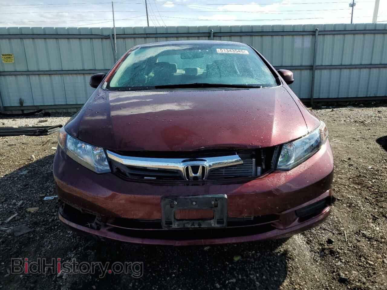 2012 HONDA CIVIC - VIN: 19XFB2F92CE022759 - Фото 5