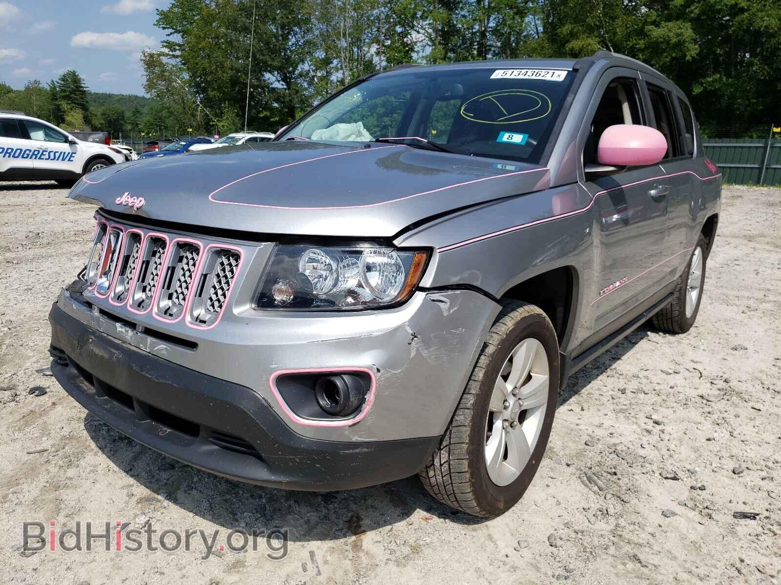 2016 JEEP COMPASS - VIN: 1C4NJCEB0GD801562 - Фото 2