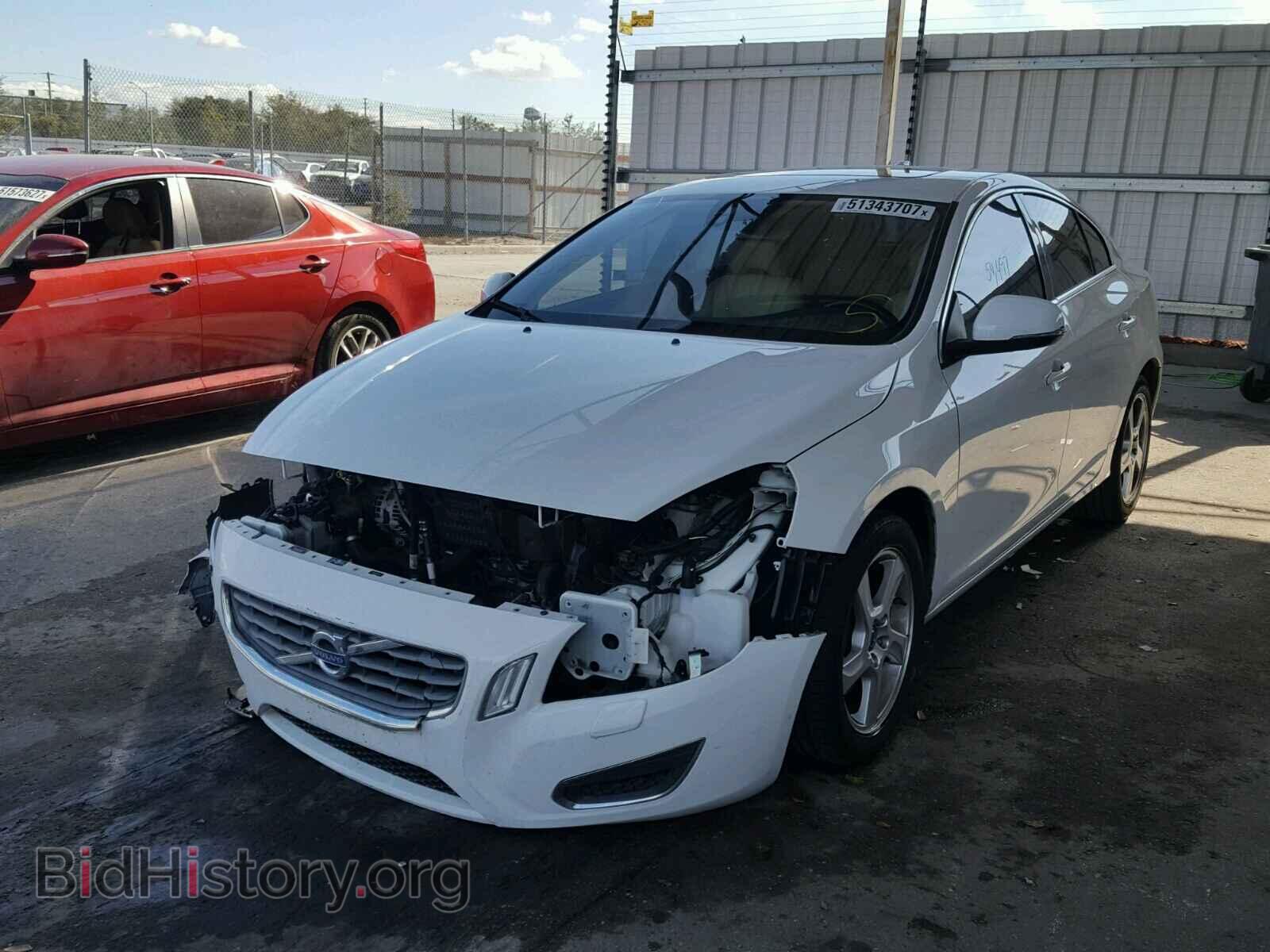 2013 VOLVO S60 - VIN: YV1612FS0D2181133 - Фото 2