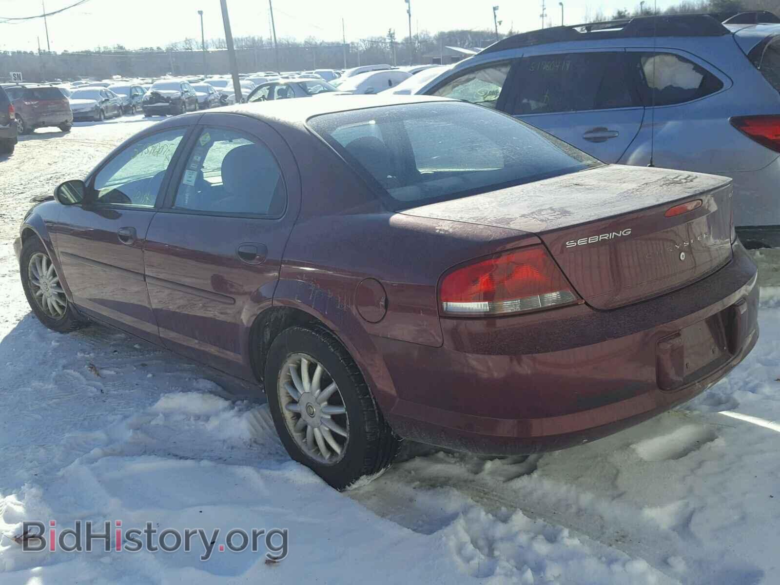 2002 CHRYSLER SEBRING - VIN: 1C3EL46X32N270097 - Фото 3