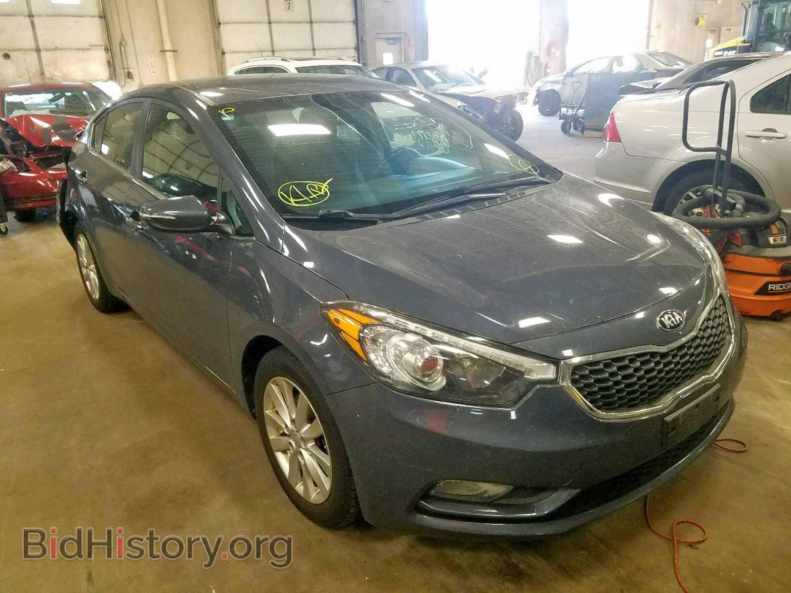 Фотография KNAFX4A88E5123957 - KIA FORTE EX 2014