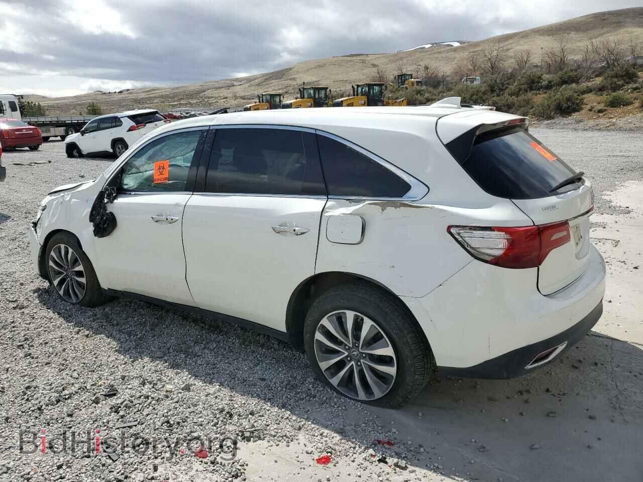2016 ACURA MDX - VIN: 5FRYD4H40GB060733 - Фото 2