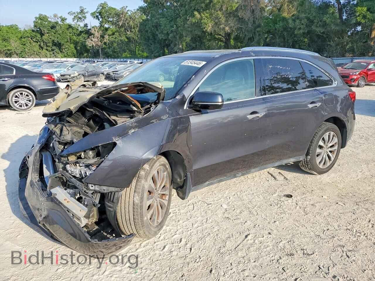 Фотография 5FRYD4H4XEB016381 - ACURA MDX 2014
