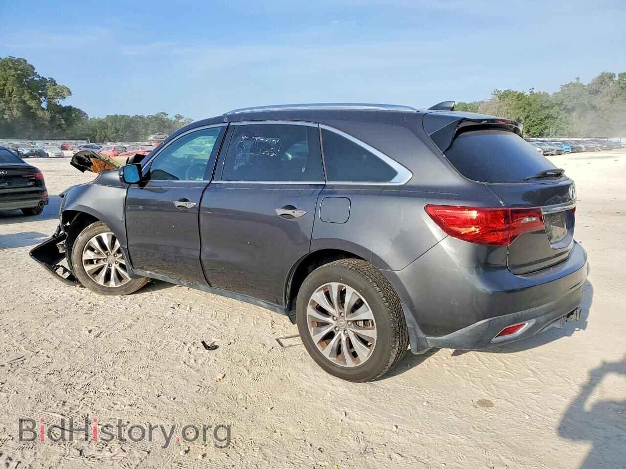 2014 ACURA MDX - VIN: 5FRYD4H4XEB016381 - Фото 2