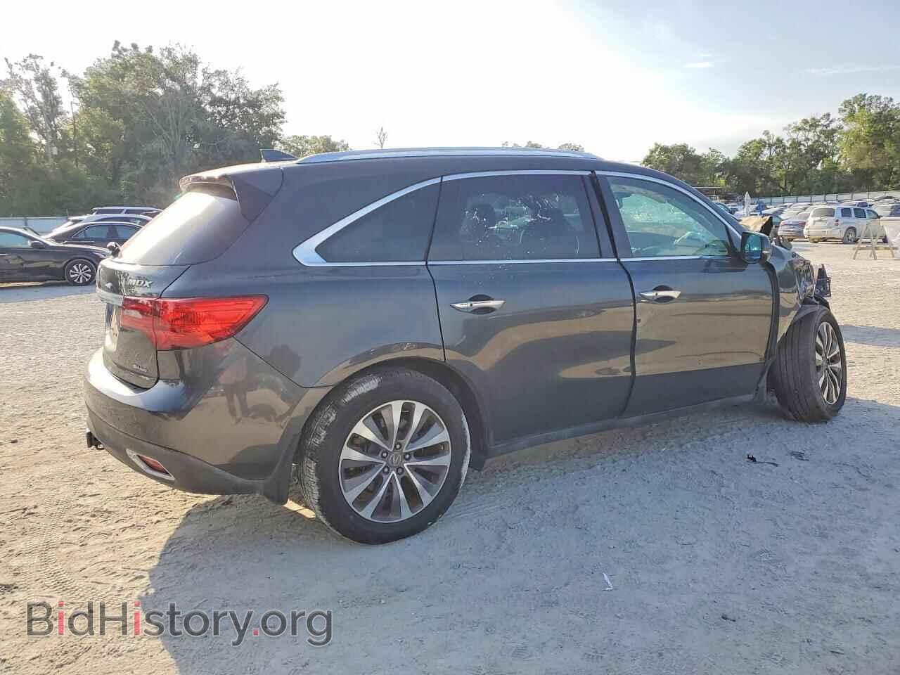 2014 ACURA MDX - VIN: 5FRYD4H4XEB016381 - Фото 3