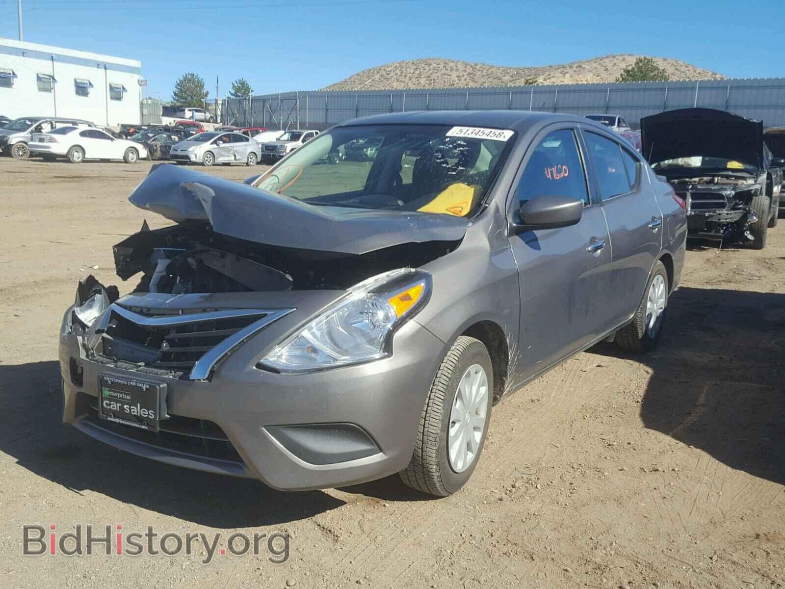 2017 NISSAN VERSA - VIN: 3N1CN7APXHL803614 - Фото 2