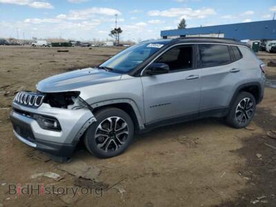 2023 Jeep COMPASS Limited, серебристый — VIN 3C4NJDCN8PT528741, Copart