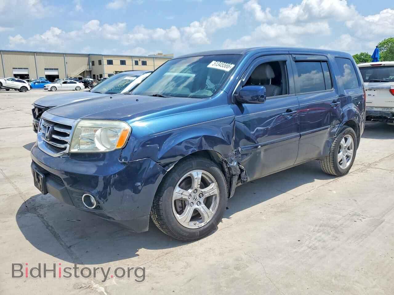 Фотография 5FNYF4H66CB001676 - HONDA PILOT 2012