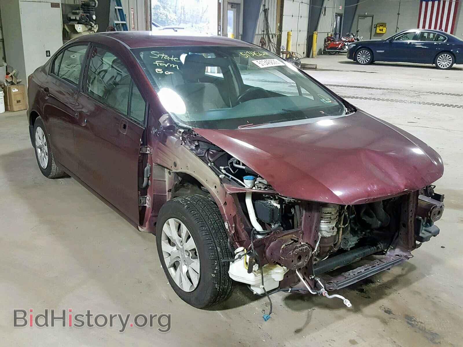 Фотография 2HGFB2F5XCH538306 - HONDA CIVIC LX 2012