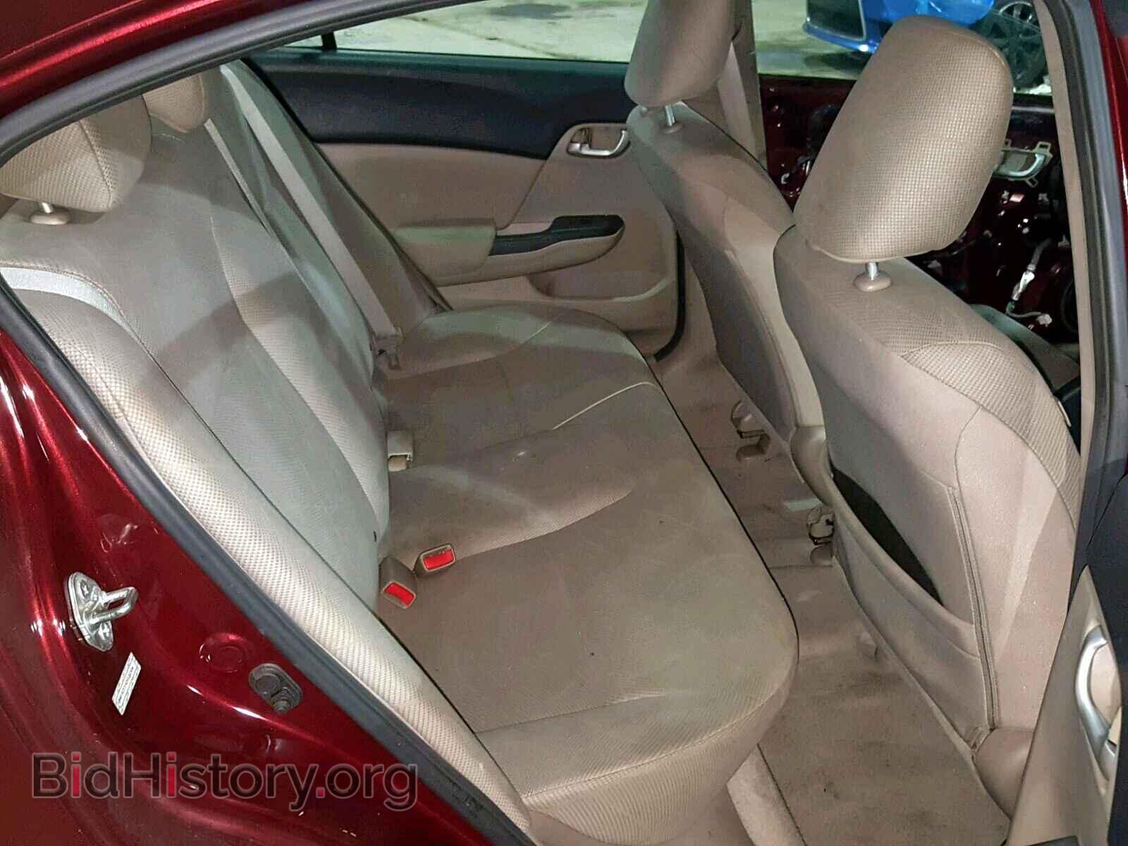 2012 HONDA CIVIC LX - VIN: 2HGFB2F5XCH538306 - Фото 6