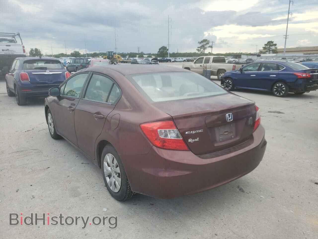 2012 HONDA CIVIC - VIN: 2HGFB2F50CH571461 - Фото 3