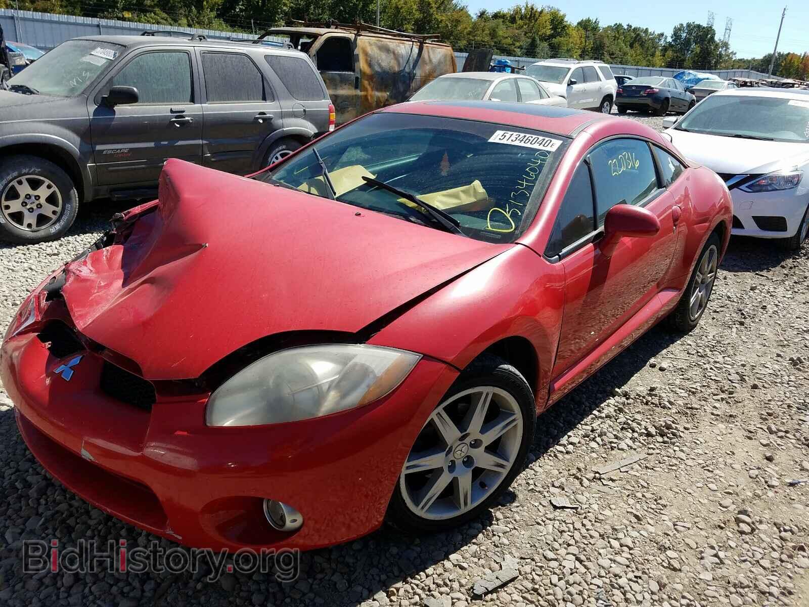 2006 MITSUBISHI ECLIPSE - VIN: 4A3AK34T96E059870 - Photo 2