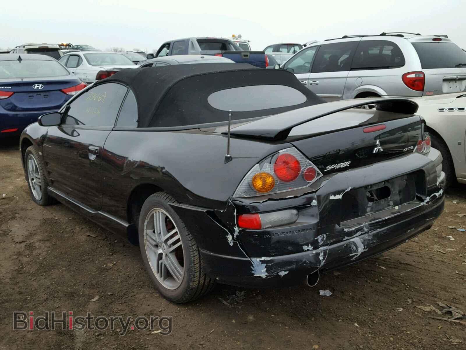2003 MITSUBISHI ECLIPSE - VIN: 4A3AE75H53E034257 - Фото 3