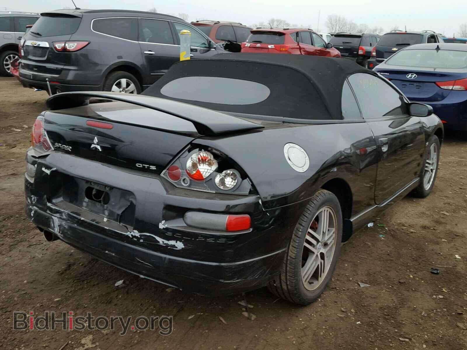 2003 MITSUBISHI ECLIPSE - VIN: 4A3AE75H53E034257 - Фото 4