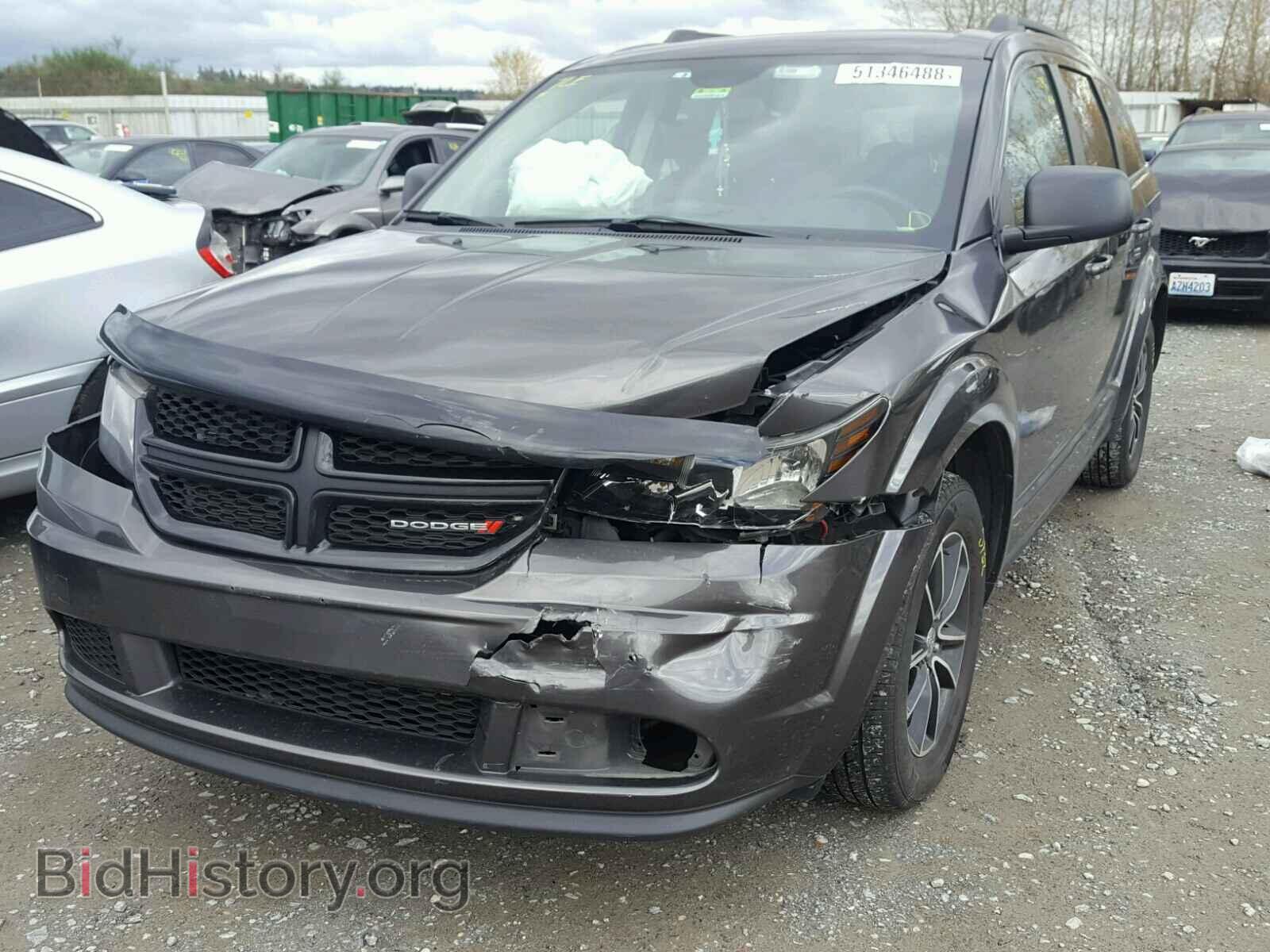 2017 DODGE JOURNEY SE - VIN: 3C4PDCAB5HT603576 - Фото 2