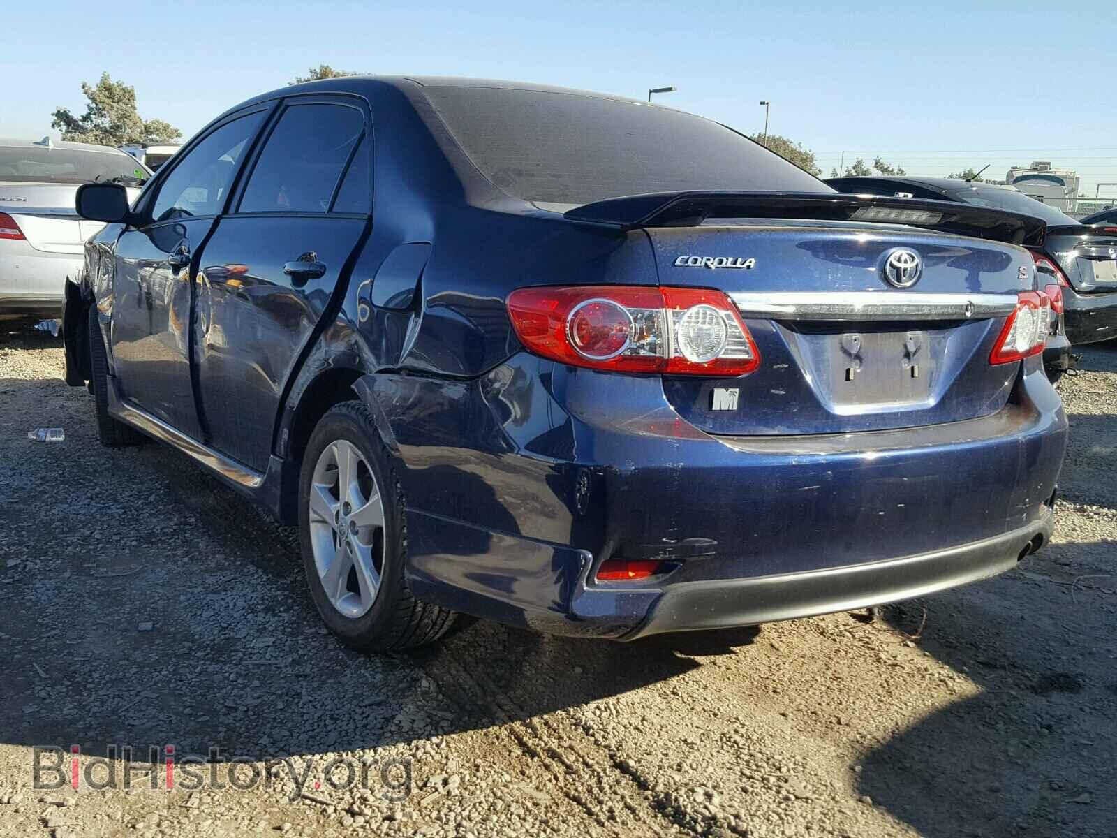 2013 TOYOTA COROLLA BA - VIN: 5YFBU4EE0DP096152 - Фото 3