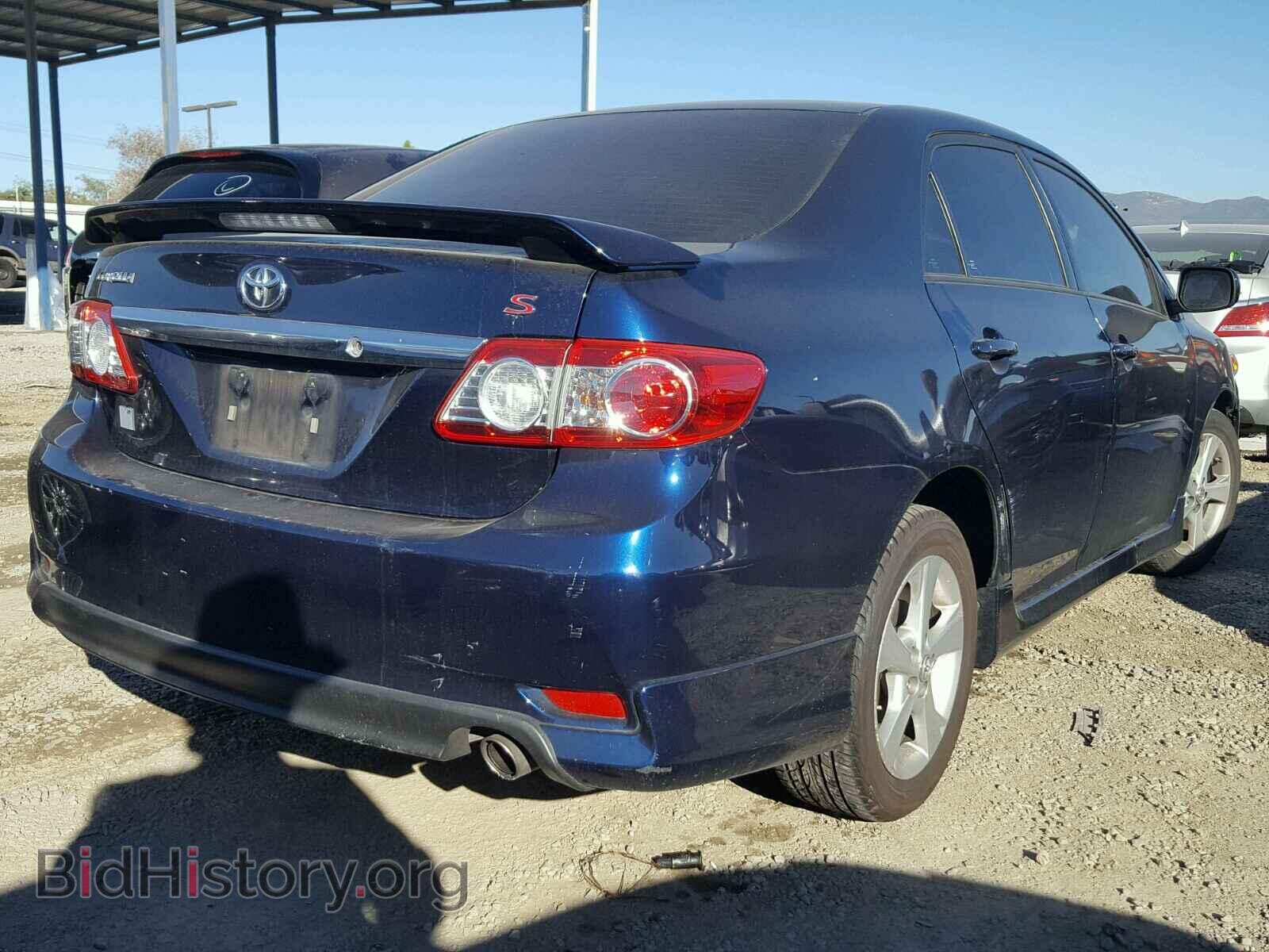 2013 TOYOTA COROLLA BA - VIN: 5YFBU4EE0DP096152 - Фото 4