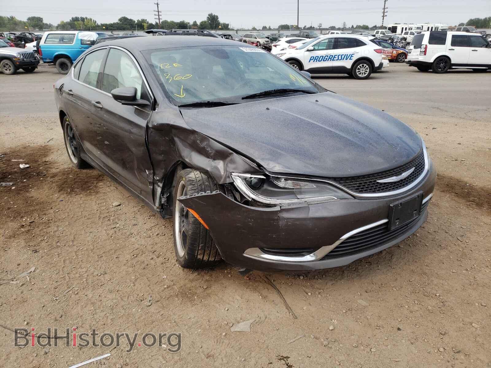 Фотография 1C3CCCAB6GN108906 - CHRYSLER 200 2016