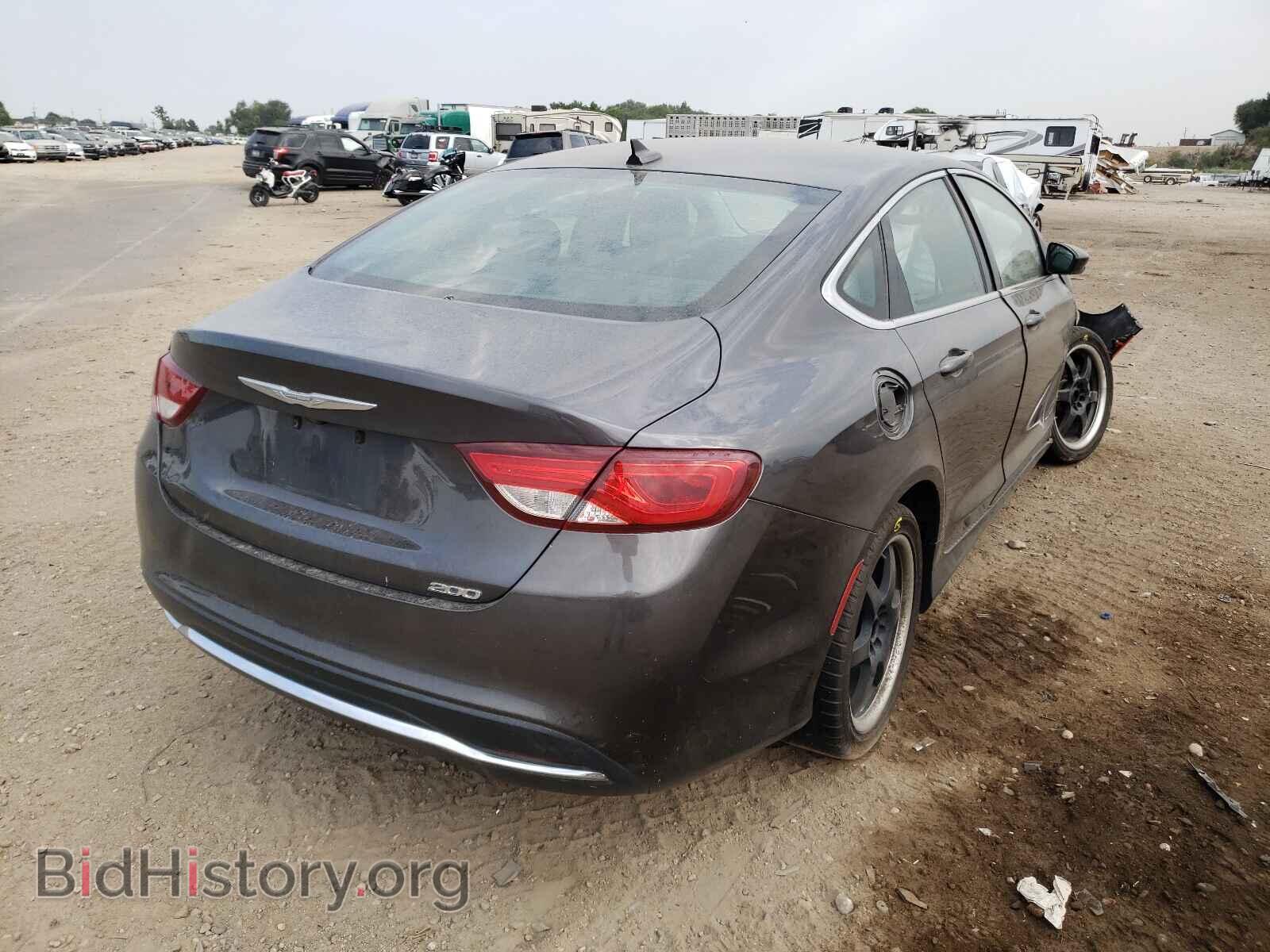 2016 CHRYSLER 200 - VIN: 1C3CCCAB6GN108906 - Фото 4