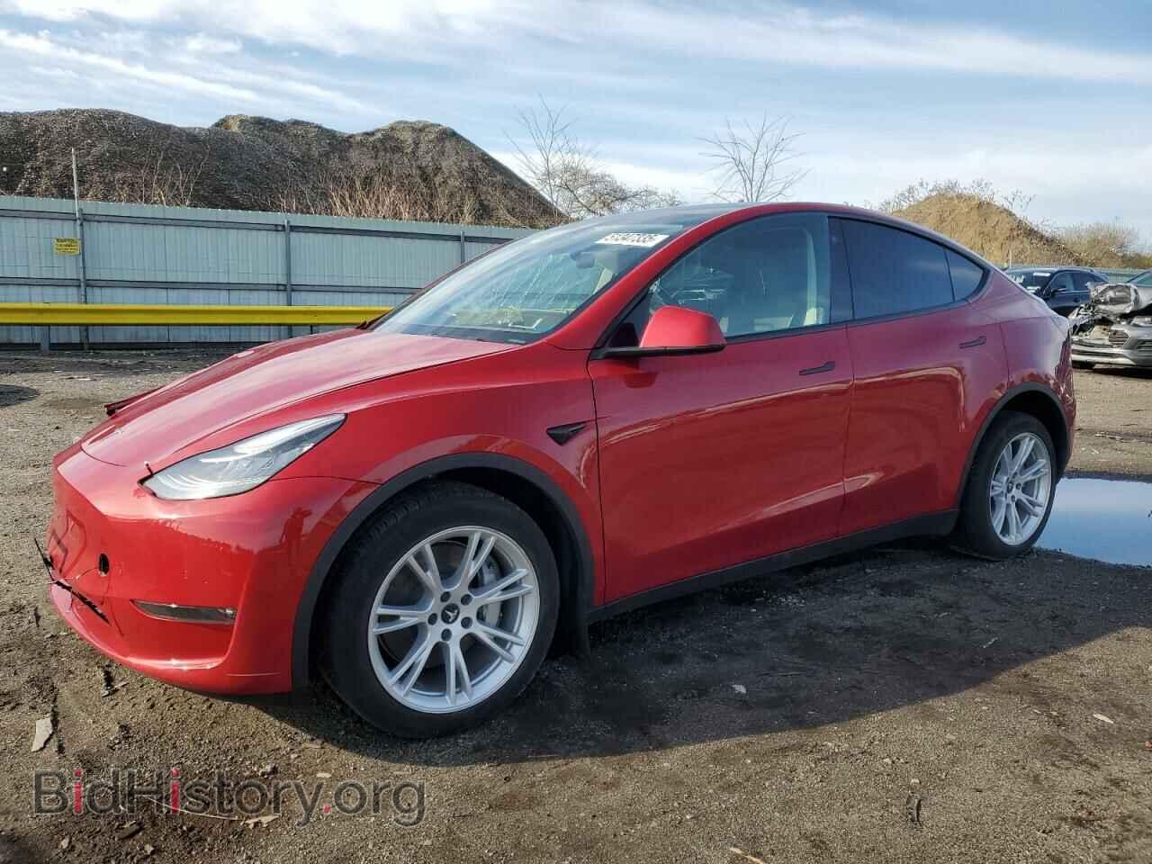 Photo 5YJYGDEE6MF258475 - TESLA MODEL Y 2021
