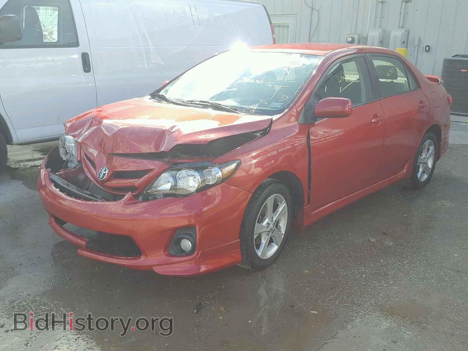 2012 TOYOTA COROLLA BA - VIN: 2T1BU4EE3CC875835 - Фото 2