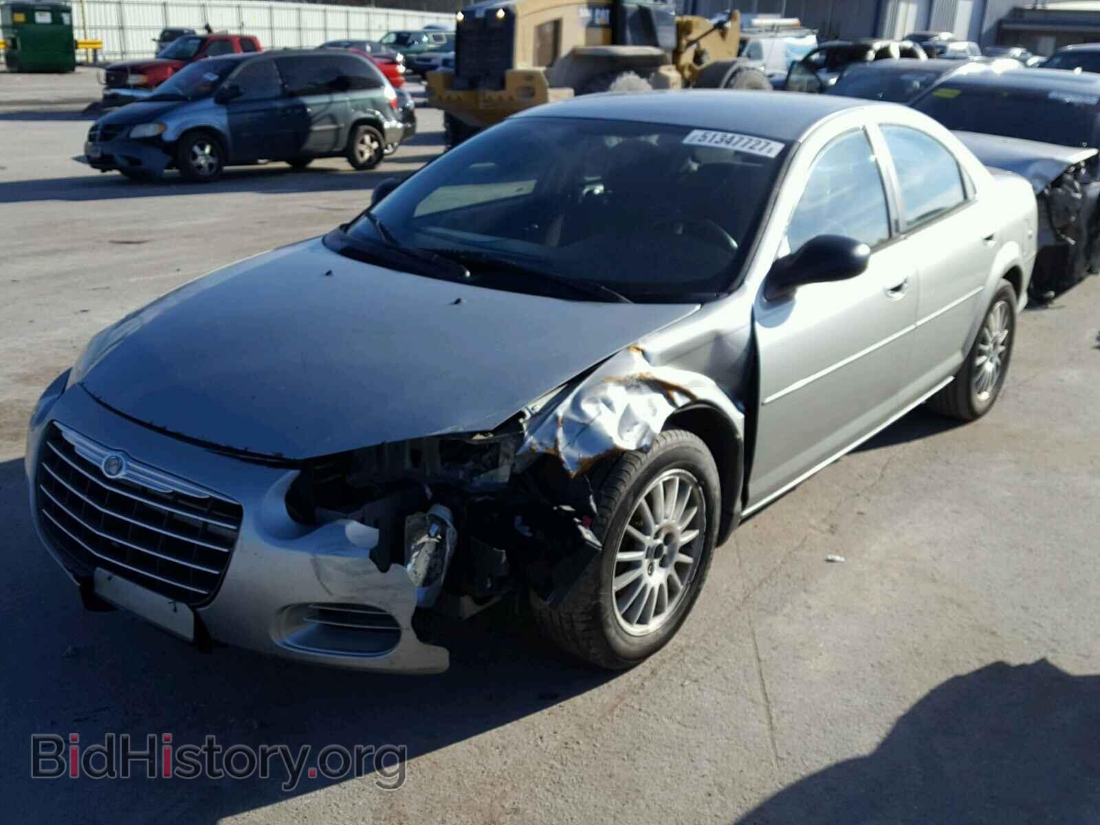 2005 CHRYSLER SEBRING - VIN: 1C3EL46X65N531050 - Фото 2