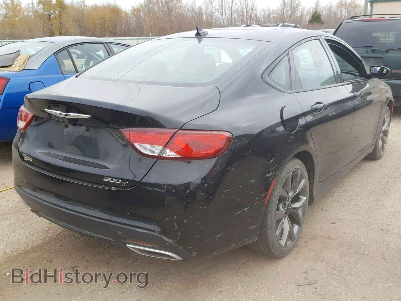 2015 CHRYSLER 200 - VIN: 1C3CCCBG1FN706040 - Photo 4