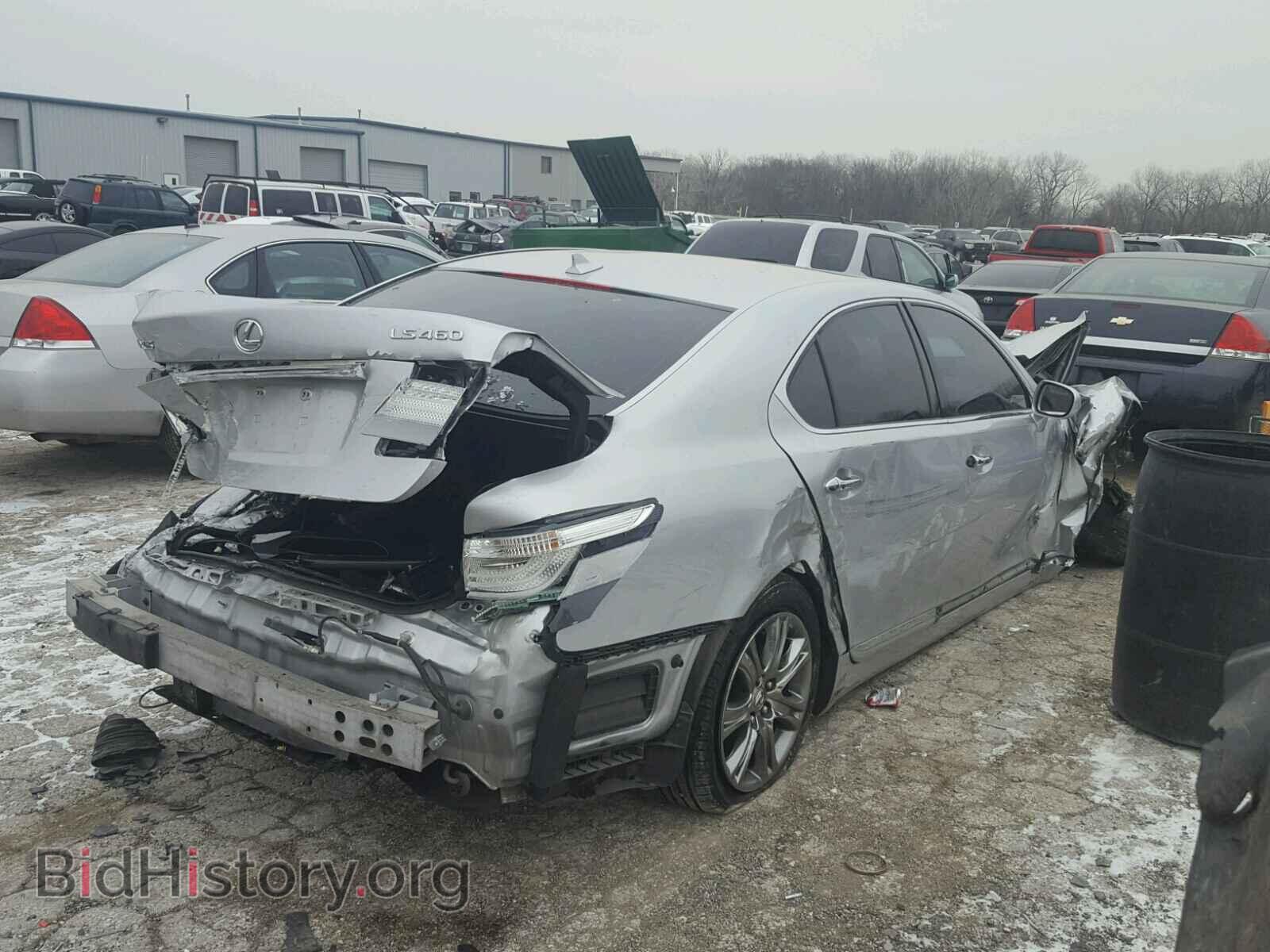 2008 LEXUS LS460 - VIN: JTHBL46F785080459 - Фото 4