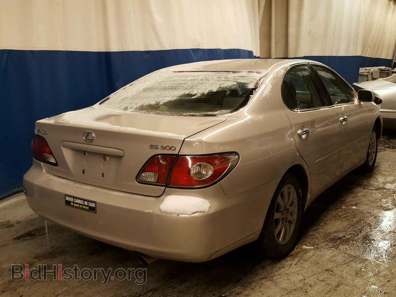 2002 LEXUS ES300 - VIN: JTHBF30G925018443 - Фото 4