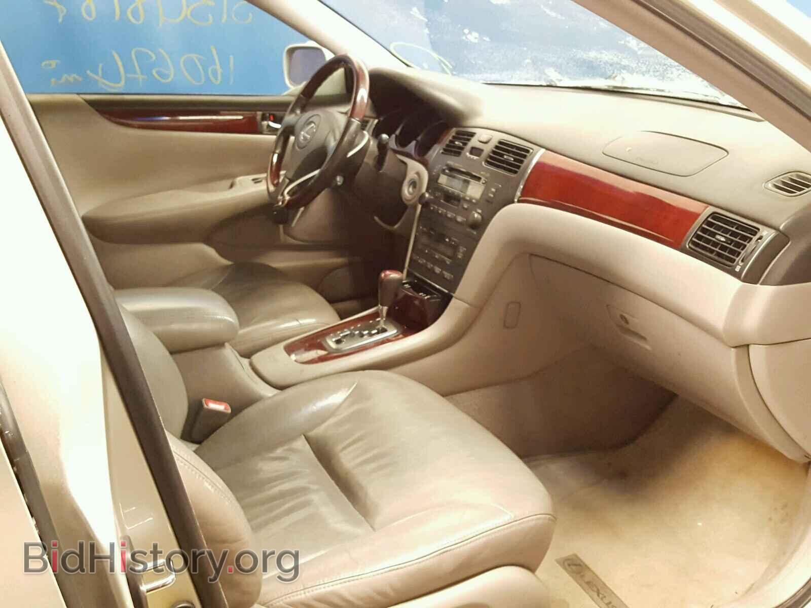 2002 LEXUS ES300 - VIN: JTHBF30G925018443 - Фото 5