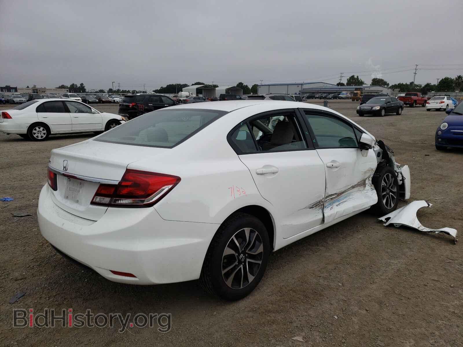 2014 HONDA CIVIC - VIN: 19XFB2F80EE201635 - Фото 4