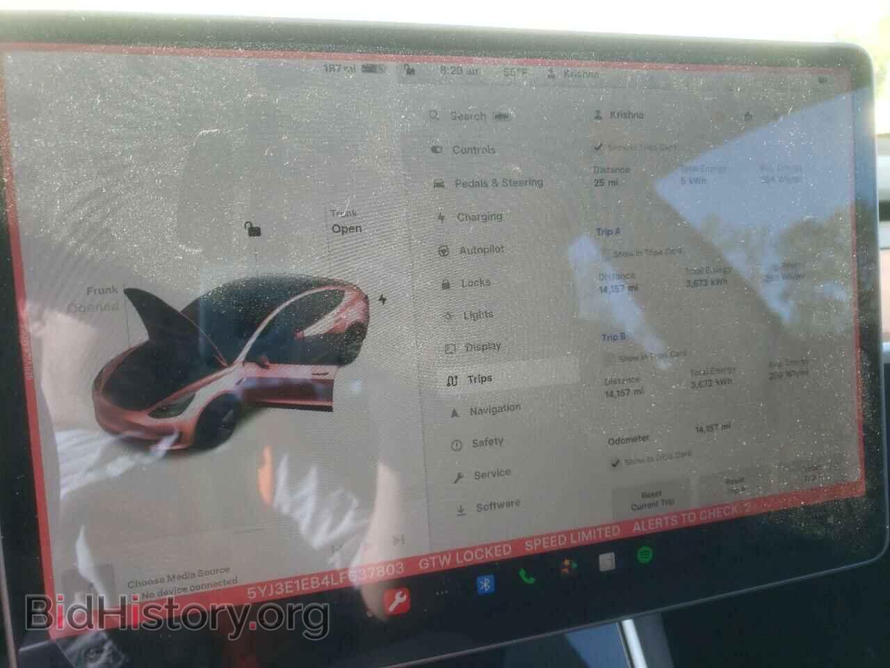 2020 TESLA MODEL 3 - VIN: 5YJ3E1EB4LF637803 - Photo 9